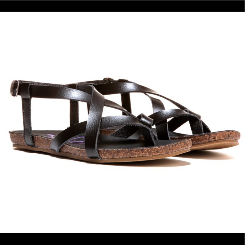 Blowfish Granola sandals in black